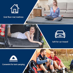 Memory foam camping mattress pad
