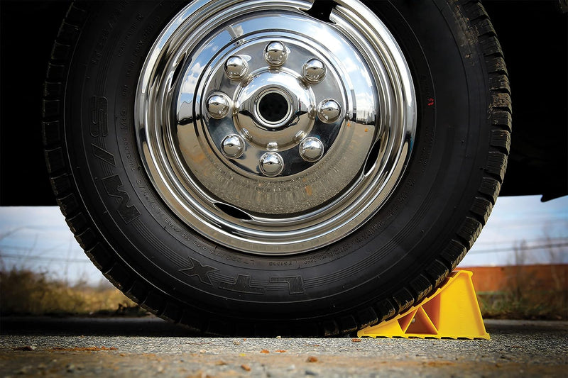Camco Wheel Chock, Yellow - view 8