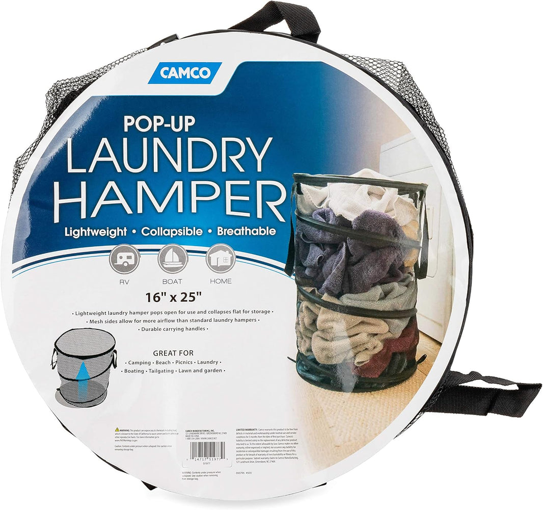 Camco Pop-Up Laundry Hamper