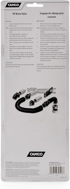 Camco 3-Inch RV Waste Valve - view 4