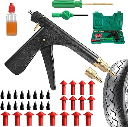 Tire Repair Kit with Mushroom Plugs Universal