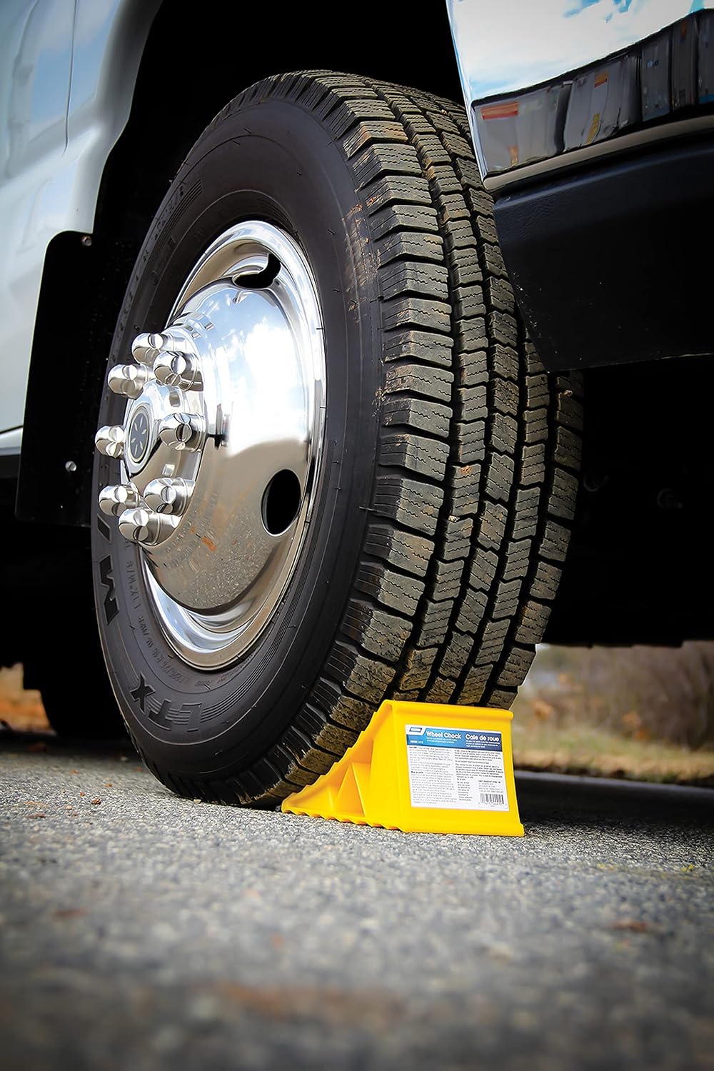 Camco Wheel Chock, Yellow - view 7
