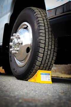 Camco Wheel Chock, Yellow - view 7