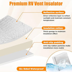 RV Vent / Skylight Insulator 14"x14"