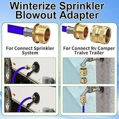 RV Winterizing Kit with Pressure Gauge & 60" Hose