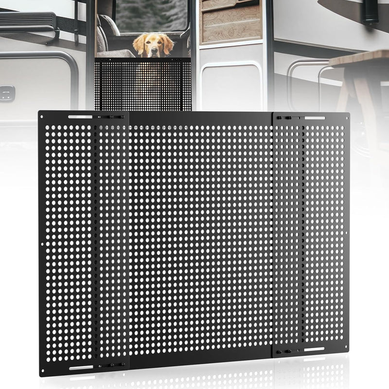 RV screen door pet guard grille