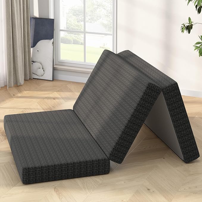 Tri fold memory foam mattress queen 6 inch RV - view 2