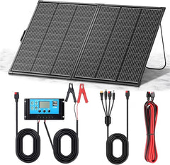 200W Portable Solar Panel Kit 20A PWM