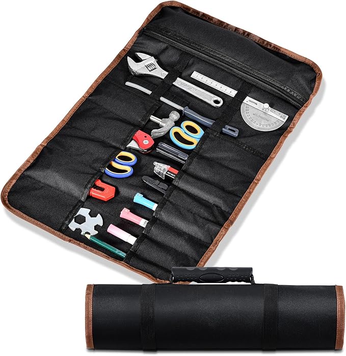 Roll-Up Tool Bag with 22 Pouches – RV Parts Giant