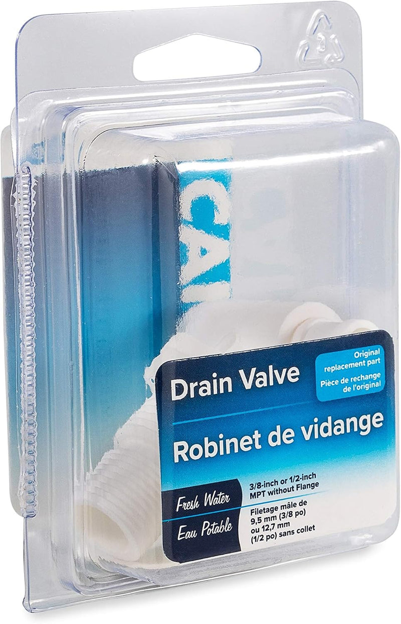Camco Dual Size Drain Valve, 3/8-Inch or 1/2-Inch NPT - view 2