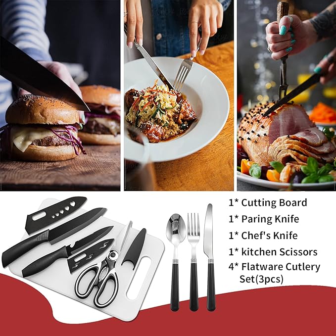 Camping Kitchen Utensil Set 27pc Stainless Steel