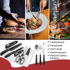 Camping Kitchen Utensil Set 27pc Stainless Steel