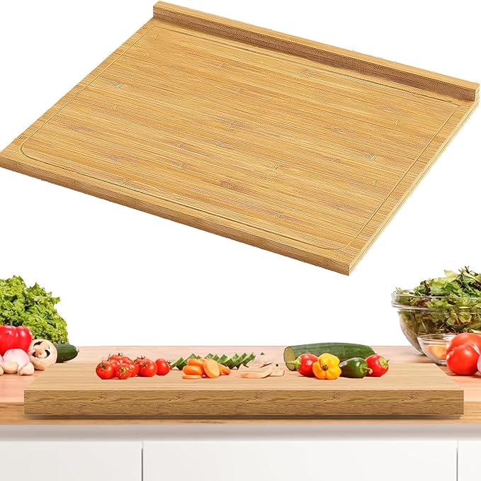 Bamboo Over-Counter Sink Cutting Board 17.3"x13.4" – RV Parts Giant