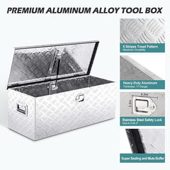 39" Aluminum Truck & RV Tool Box Heavy Duty 2 Keys
