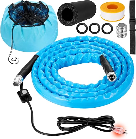 Heated RV water hose for cold weather camping - view 2