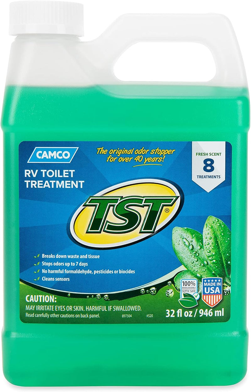 Camco TST Fresh Scent RV Toilet Treatment Liquid, 32 oz - view 2