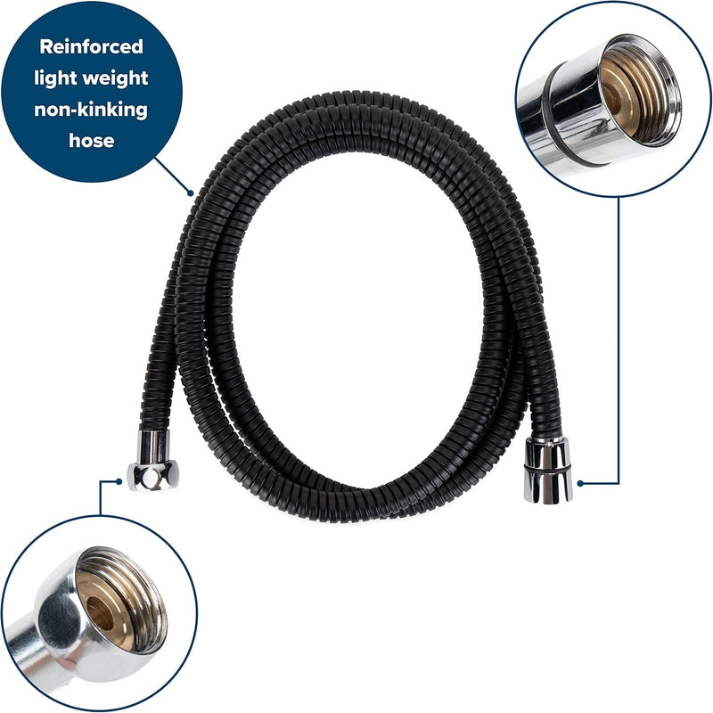 Camco RV/Marine Shower Head Kit with On/Off Switch, Black - view 6