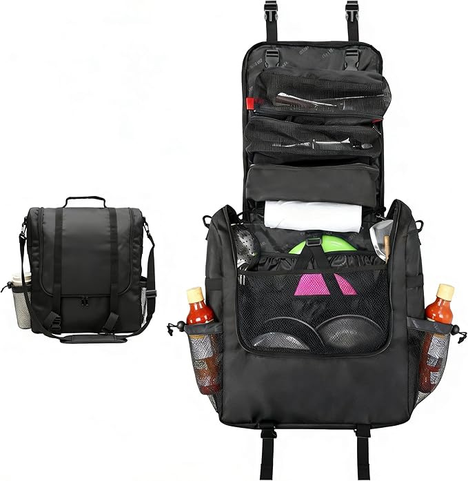 Hanging Camping Kitchen Organizer Bag Multi-Pocket