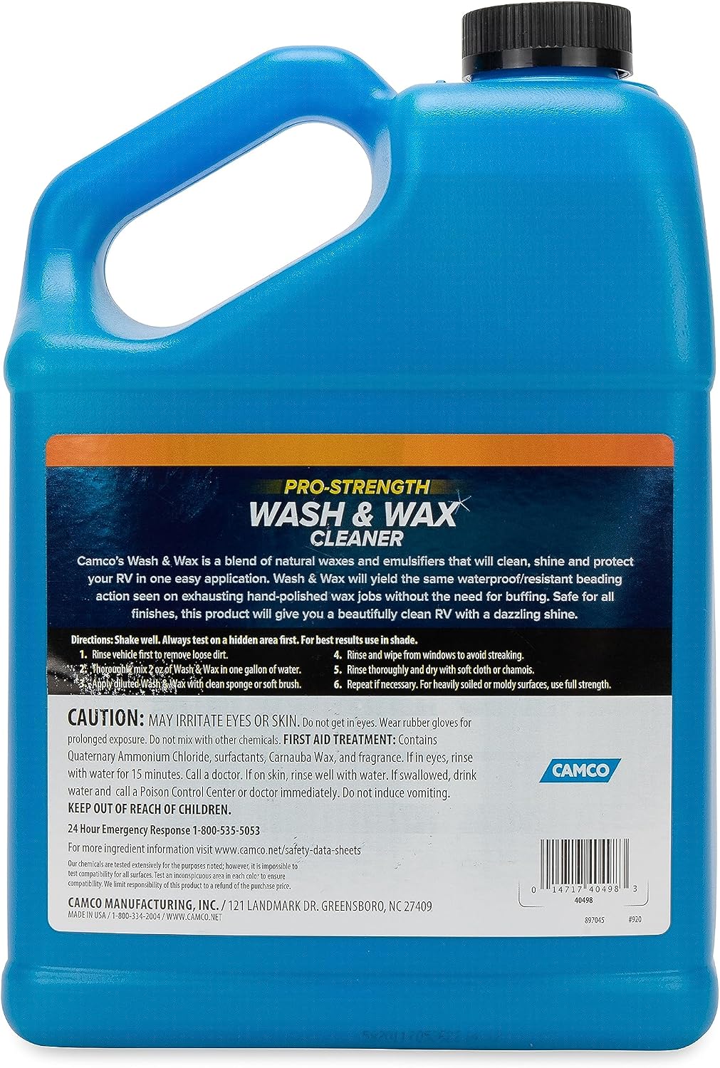Camco RV Wash & Wax, 1 Gallon - view 2