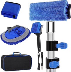 5-12ft Car/RV Wash Kit 8-Piece Telescopic Rod