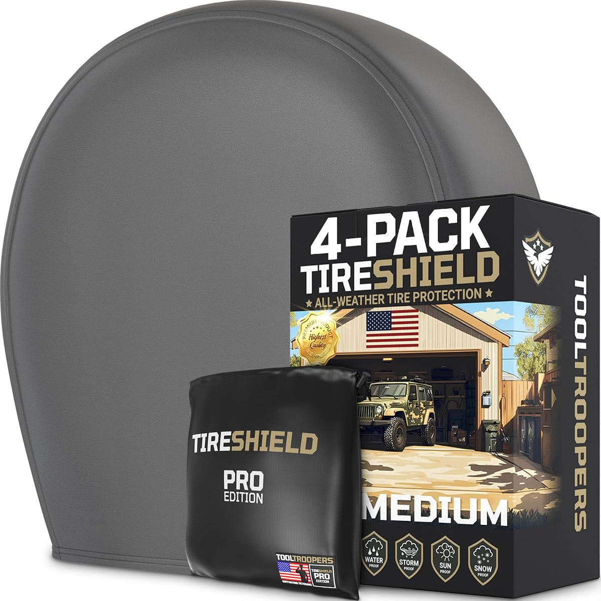 RV tire covers set of 4