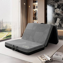 Tri-Fold Memory Foam Mattress Twin 6" 75x38