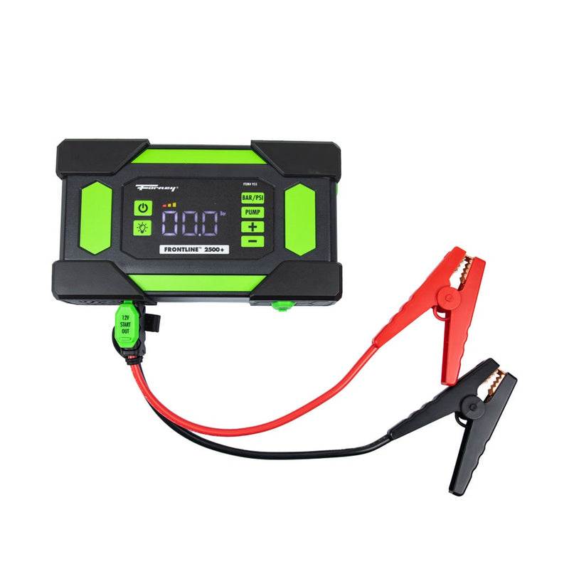 2500A jump starter with compressor
