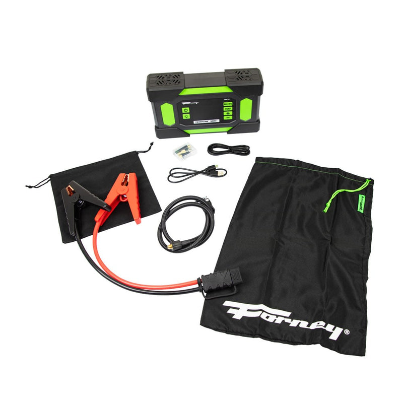 2500A jump starter with compressor