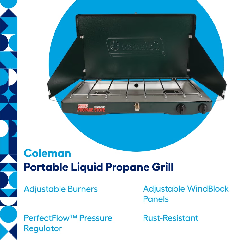Portable propane grill