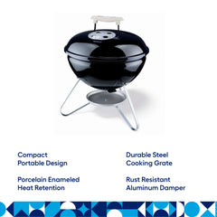 14 inch charcoal grill