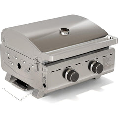 Stainless portable propane grill