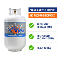 30 lb propane cylinder