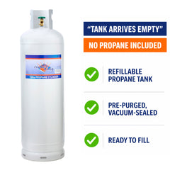 100 lb propane cylinder