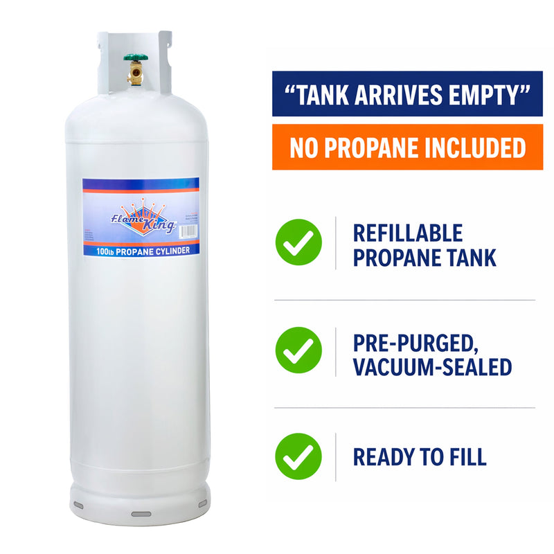 100 lb propane cylinder