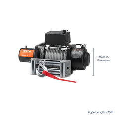 18,000 lb electric winch
