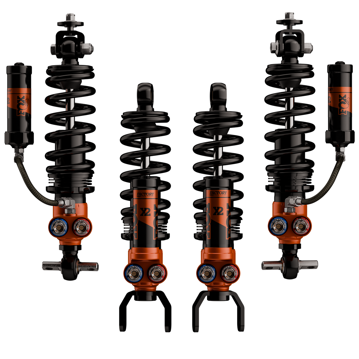 FOX 883-30-008 2.0 Coil-Over Shocks for Chevy Corvette 1997-2013