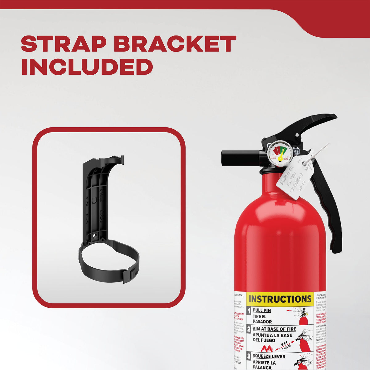 Kidde ABC fire extinguisher, view 6
