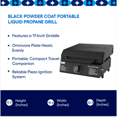 17 inch griddle with hood