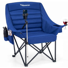Padded camping chair