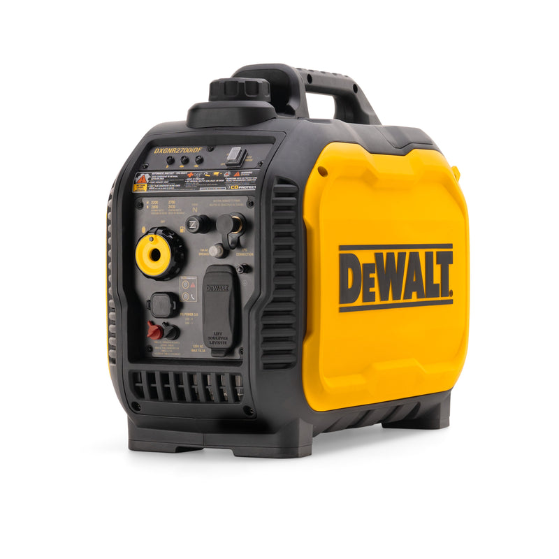 2700W dual fuel inverter generator