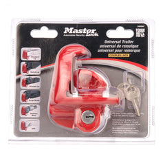 Master Lock universal coupler lock, view 3