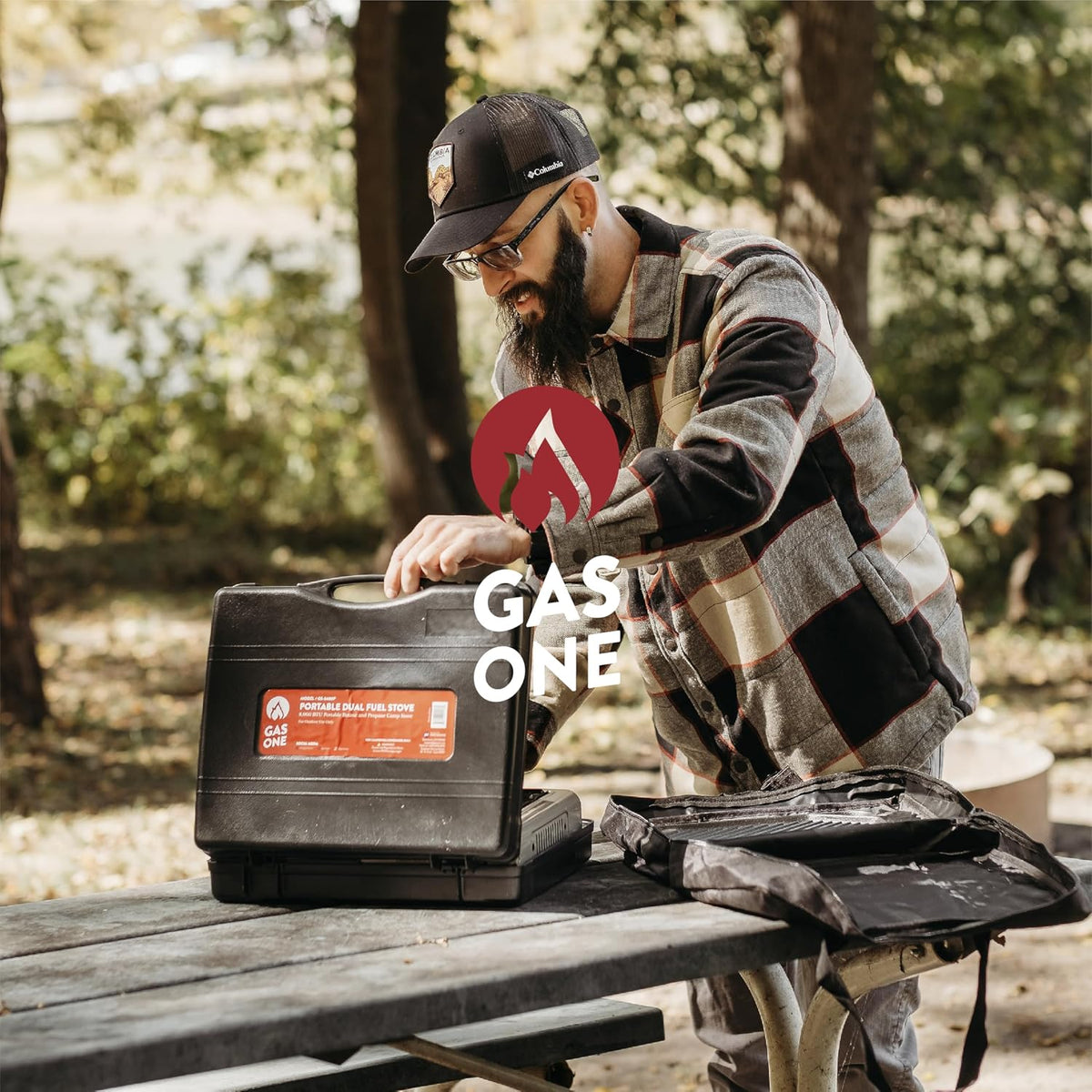 Gas One dual fuel camp stove
