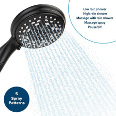 Camco RV/Marine Shower Head Kit with On/Off Switch, Black - view 3