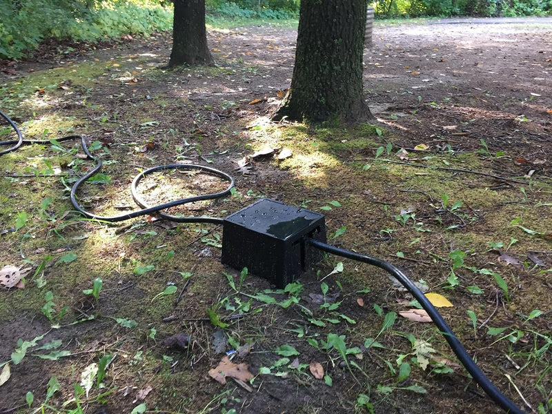 RV extension cord connection cover