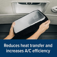 Camco Black-Out Vent Insulator, Reflective, 14" x 14" - view 2