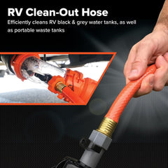Camco Rhino Grey/Black Water Hose 25 ft, 5/8-Inch ID - view 3