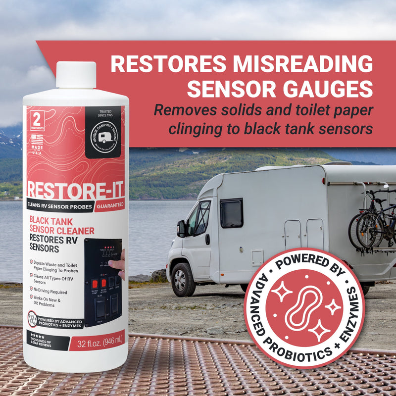 Unique Restore-It sensor cleaner bottle, view 5