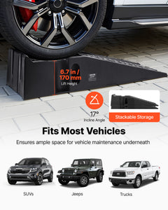 Vehicle service ramps