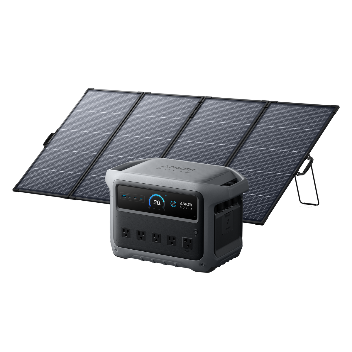 Anker SOLIX C1000 Gen 2 + PS400 400W Bifacial Solar Panel
