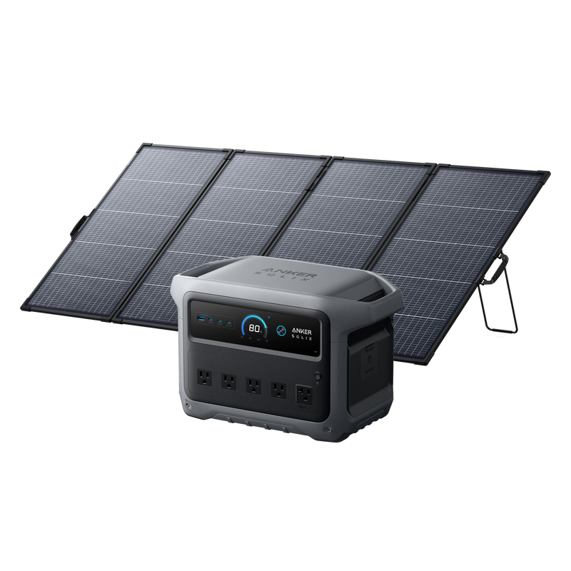 Anker SOLIX C1000 Gen 2 + PS400 400W Bifacial Solar Panel